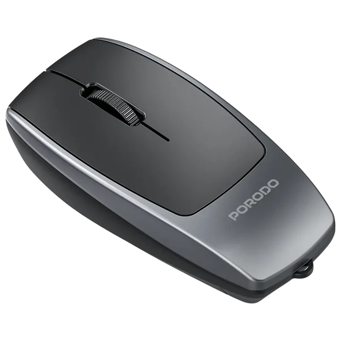 Porodo Wireless Mouse built-in MicroSD card reader