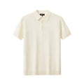 PrimeKnit Button Polo IVORY