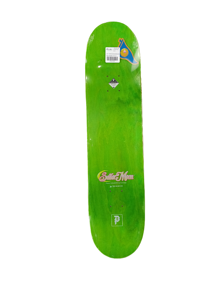 Primitive Paul Rodriguez Sailor Moon Silver Holographic Foil Blue White Red Size 8.0" Vintage NOS Deck