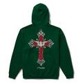 Primitive Treasure Forest Green Hooded Sweatshirt