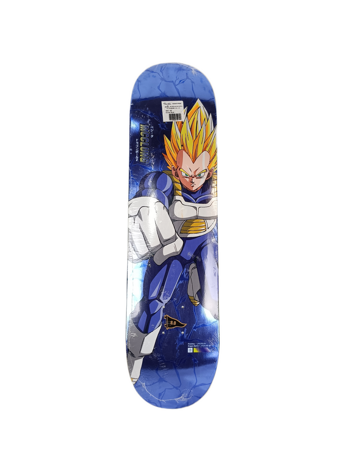 Primitive Trent McClung SS Vegeta Blue 8.0" Skateboard Deck