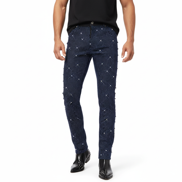 Pure Style Pants BLACK/ROYAL