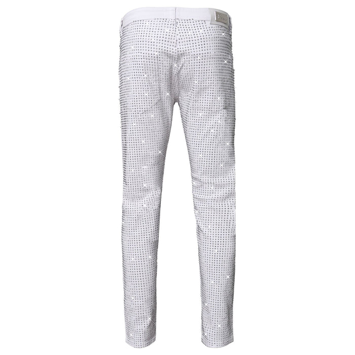 Pure Style Pants WHITE/SILVER