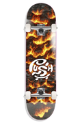 Push Lava First Push Yellow 8.0" Complete Skateboard
