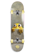 Push Peek Over First Push Yellow 7.0" Complete Skateboard