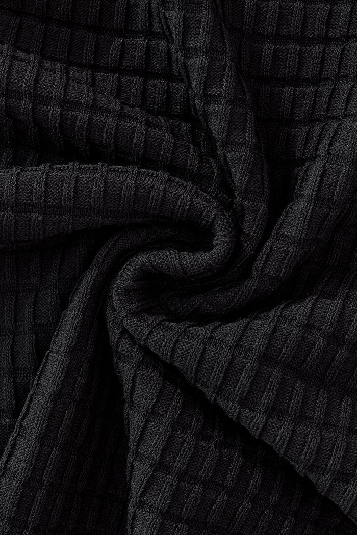 Refined Motion Knit Polo BLACK