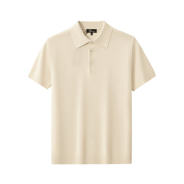 Refined Motion Knit Polo IVORY