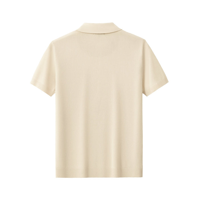 Refined Motion Knit Polo IVORY