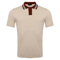 Regent Luxe Knit Polo IVORY