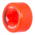 Riedell Sonar Zen 85a 62mm (Set of 4) Red Roller Skate Wheels