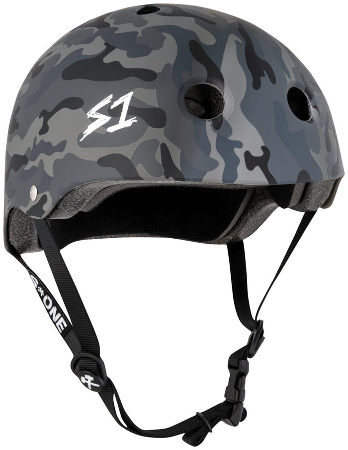 S1 Lifer Black Camo Matte Helmet