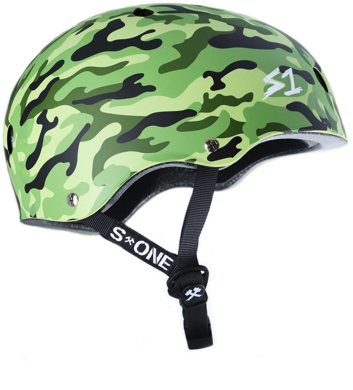 S1 Lifer Green Camo Matte Helmet