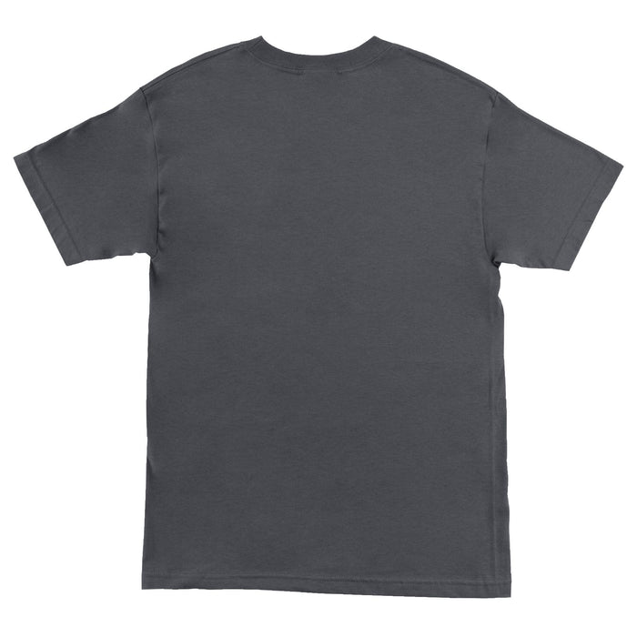 Santa Cruz Cruz Embroidered Heavyweight Charcoal Tan S/s Shirt