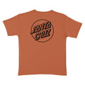 Santa Cruz Opus Dot Texas Orange Black Heavyweight S/s Shirt