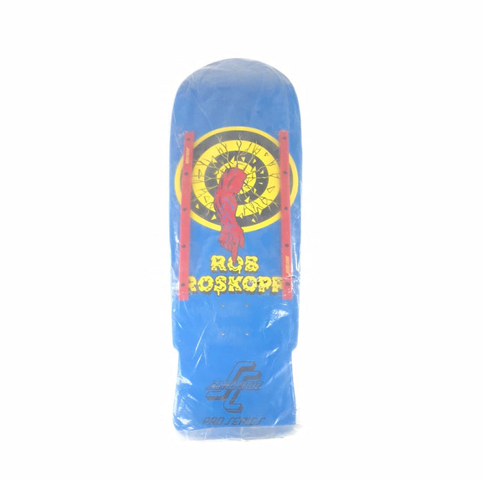 Santa Cruz Rob Roskopp Target Blue 10.0 Skateboard Deck
