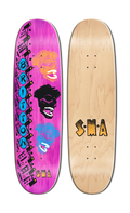 Santa Monica Airlines Series 4 Tuma Britton Pink Stain 8.875" Skateboard Deck