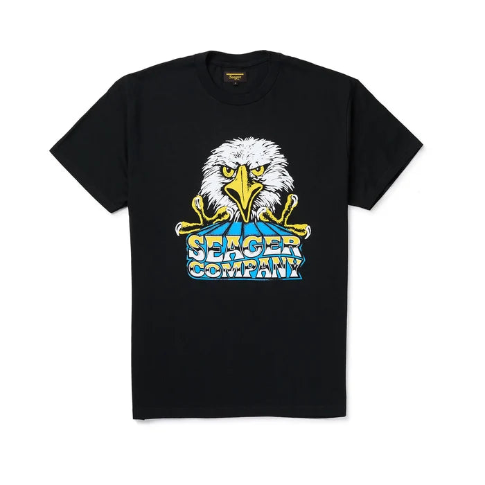Seager Baldy Black S/s Shirt