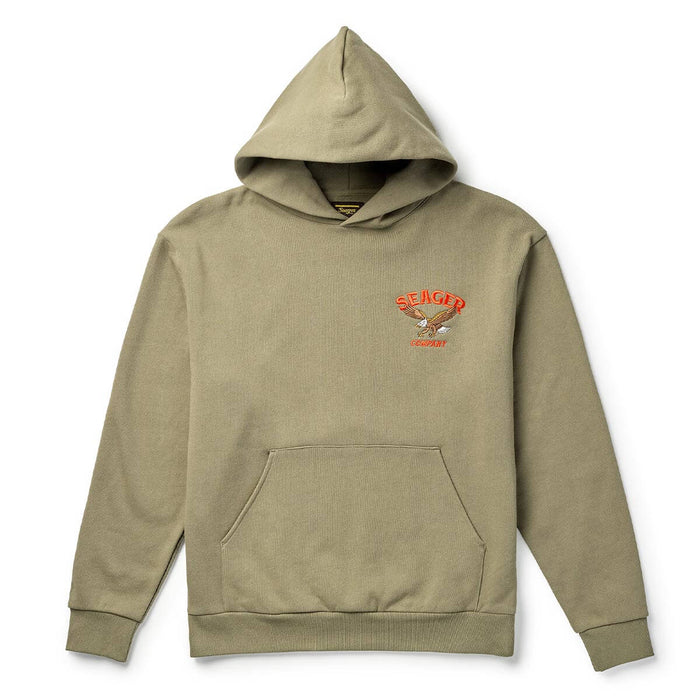 Seager Bradley Olive Hooded Sweatshirt