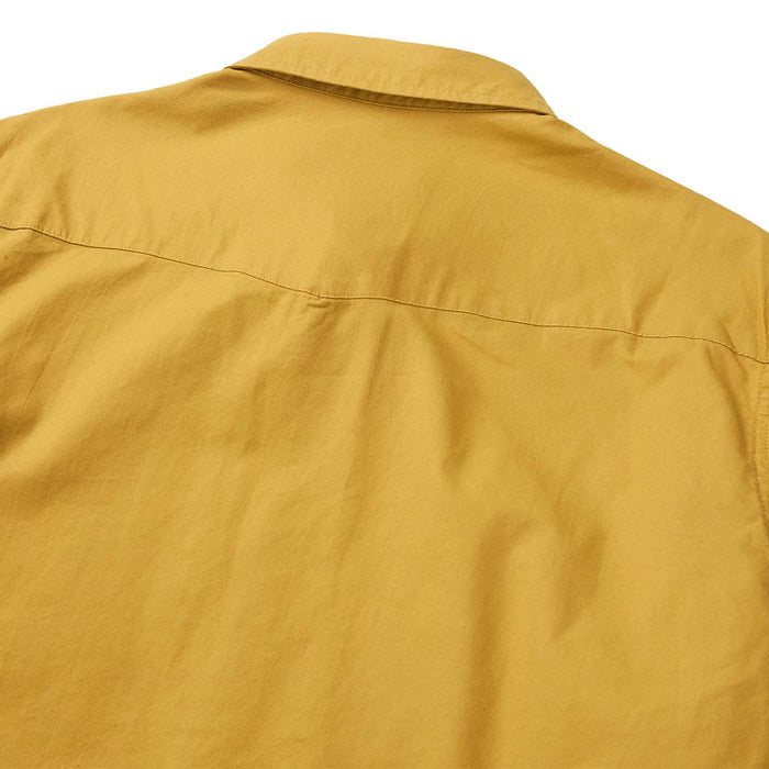 Seager Chief Overshirt Washed Amber Gold Button Up L/s Shirt