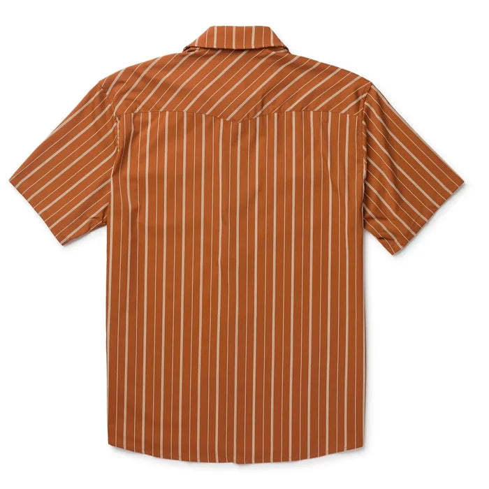 Seager El Ranchero Desert Rust Button Up S/s Shirt
