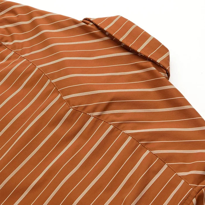 Seager El Ranchero Desert Rust Button Up S/s Shirt