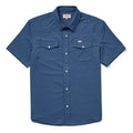 Seager El Ranchero Sky Blue Button Up S/s Shirt