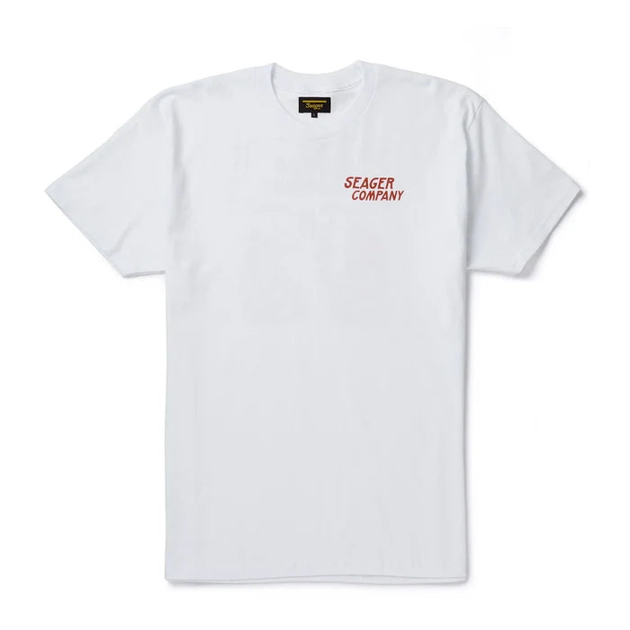 Seager Peace Vintage White S/s Shirt