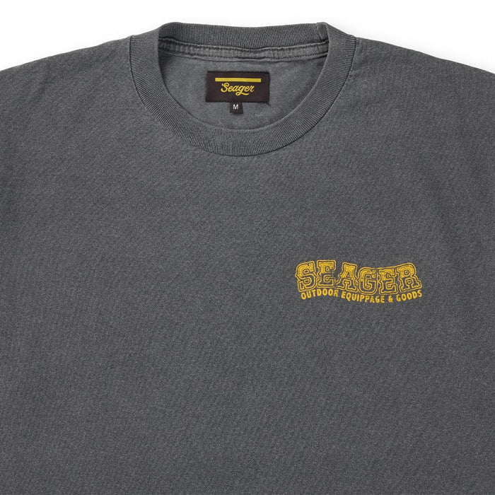 Seager Premium Reserve Pigment Black S/s Shirt