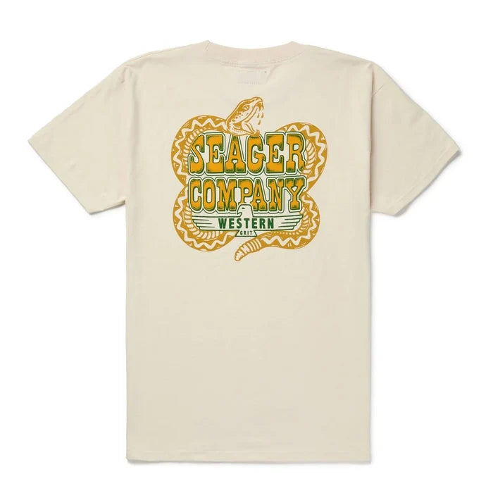 Seager Rattler Vintage White S/s Shirt