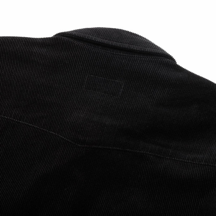 Seager Reagan Pearl Snap Cord Black Button Up L/s Shirt