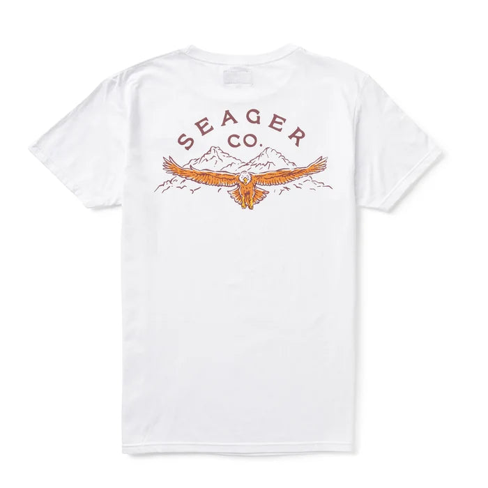 Seager Soarin' Vintage White S/s Shirt