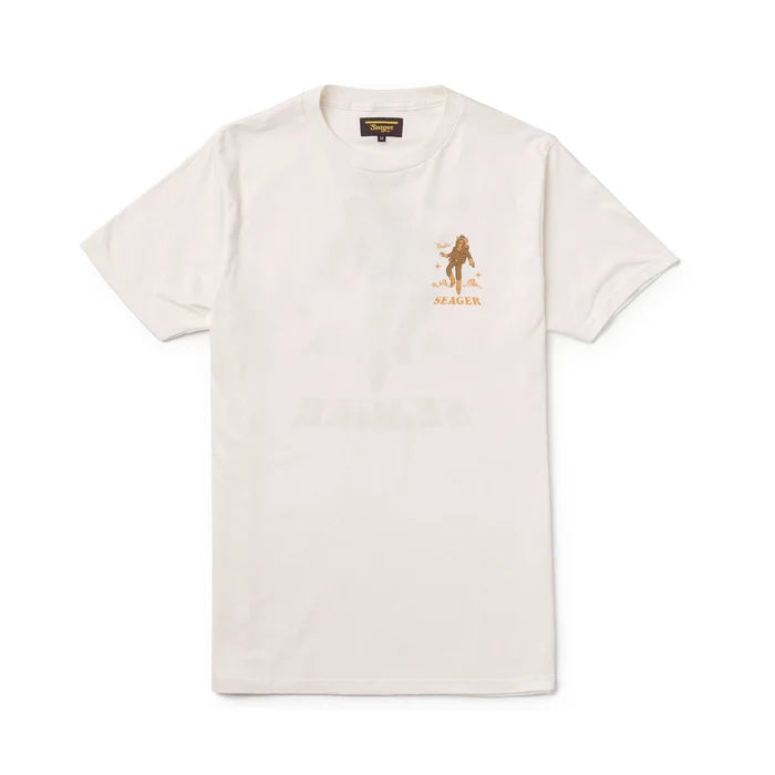 Seager Space Cowboy Vintage White S/s Shirt