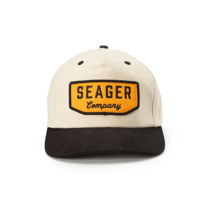 Seager Wilson White Black Snapback Hat