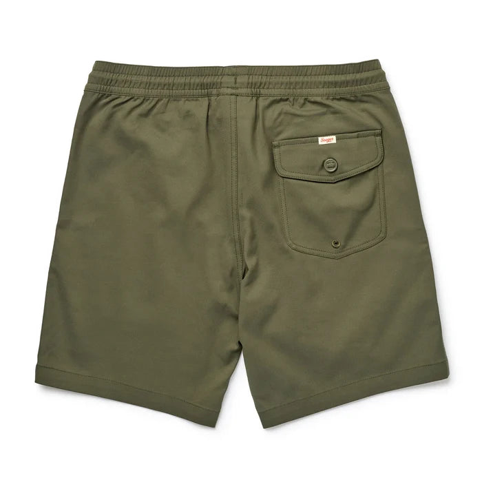Seager Yuma Dark Olive Shorts