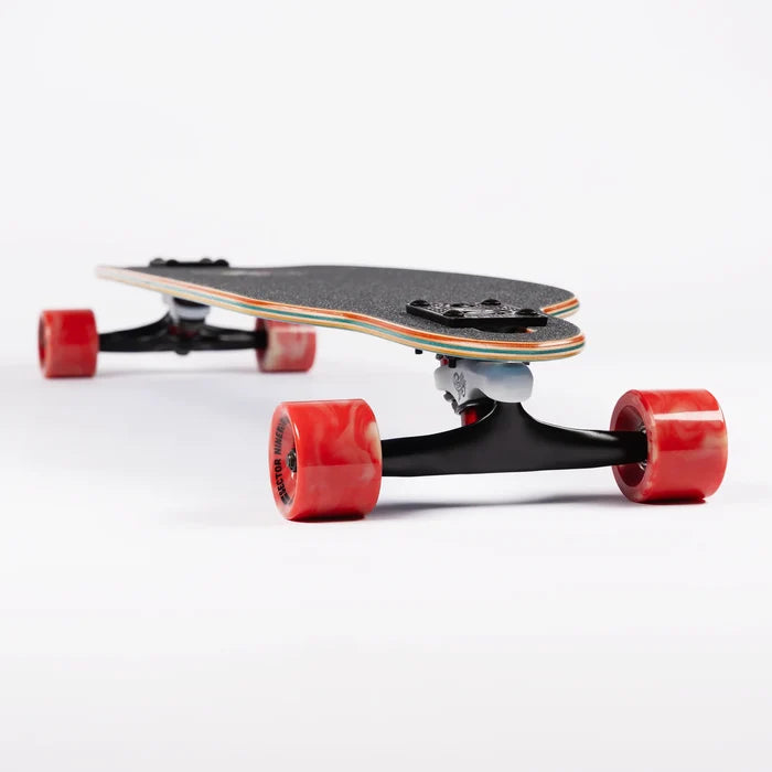 Sector Nine 9er Mini Fractal 34" X 8.7" Longboard Complete Skateboard