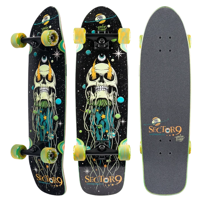 Sector Nine Chop Hop Charge  30.5" X 8.625" Cruiser Complete Skateboard