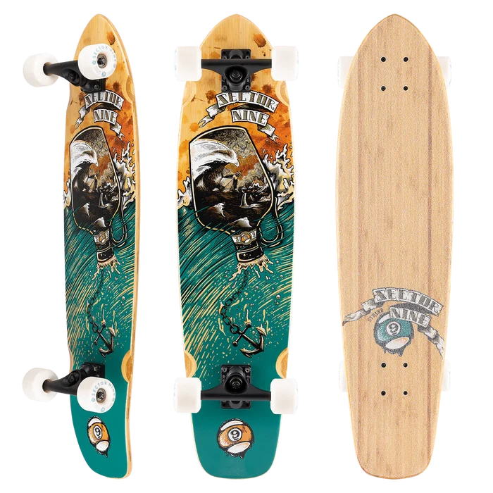 Sector Nine Strand Storm 8.7" x 34" Cruiser Complete