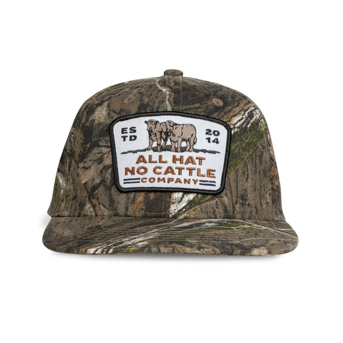Sendero All Hat No Cattle Mossy Oak Snapback Hat