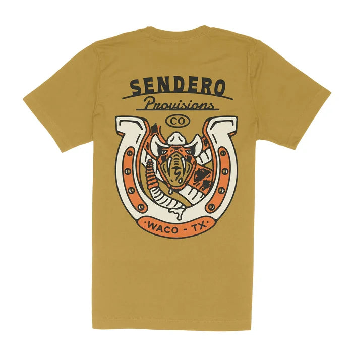 Sendero Snake Luck Goldenrod S/s Shirt