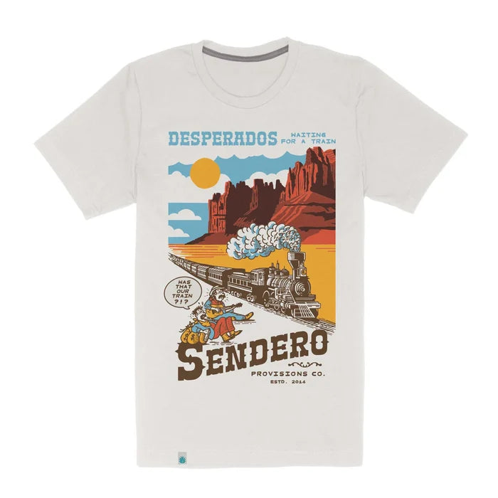 Sendero Train Waitin Vintage White S/s Shirt