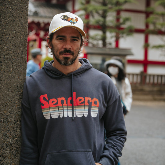 Sendero Yardbird White 5-Panel Structured Snapback Hat