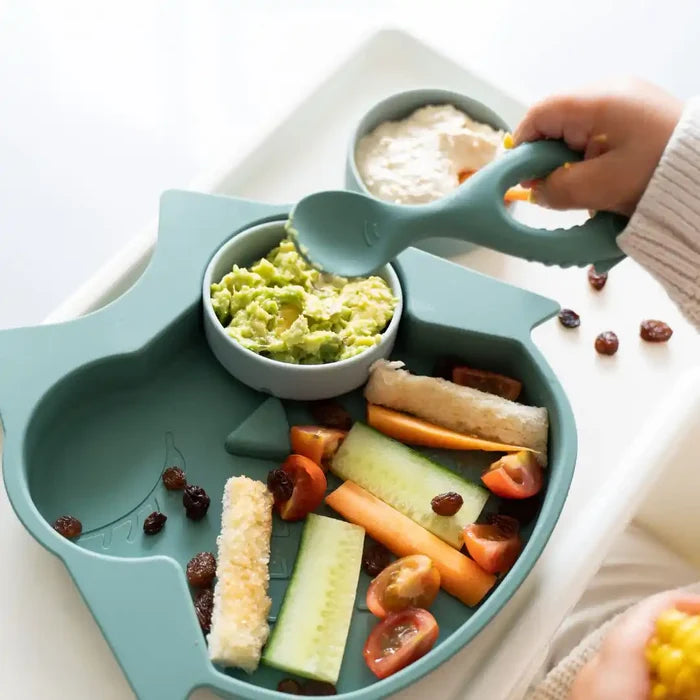 Set de Cuillères Bébé en Silicone