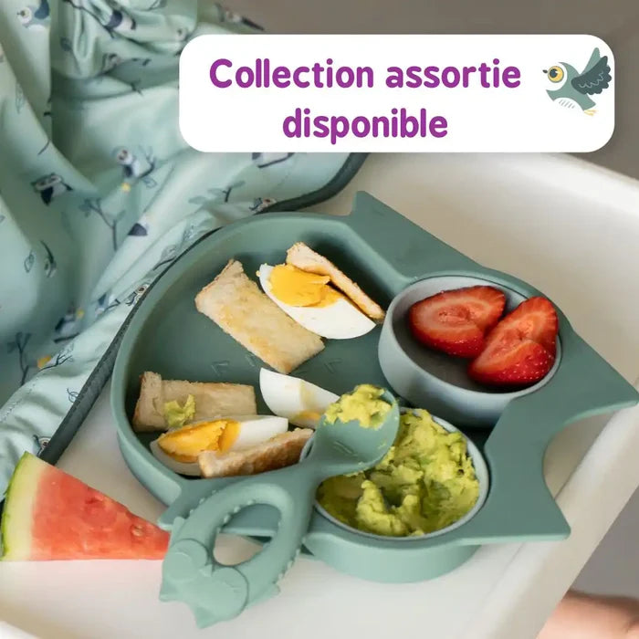 Set de Cuillères Bébé en Silicone