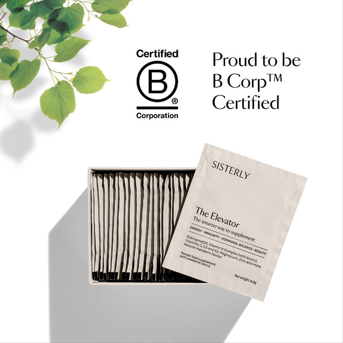 a_box_of_the_elevator_with_the_bcorp_logo_above