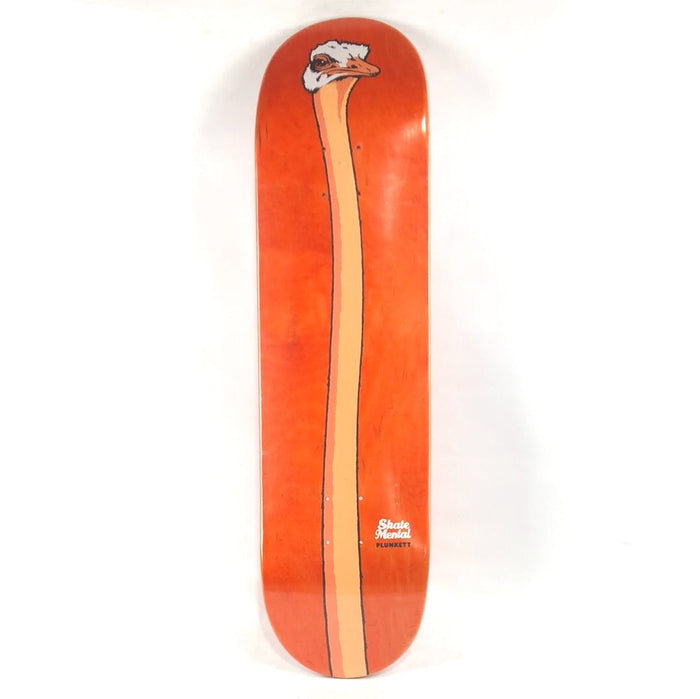 Skate Mental Dan Plunkett Ostrich Orange 8.25'' Skateboard Deck