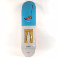 Skate Mental Jack Curtain Imagery Blue/White 8.25'' Skateboard Deck