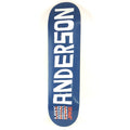Skate Mental Jake Anderson Elimination Blue/White 8.25'' Skateboard Deck
