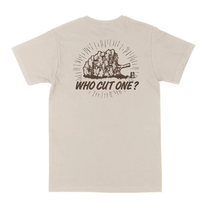 Skate Mental Who Cut One? Natural Shirt