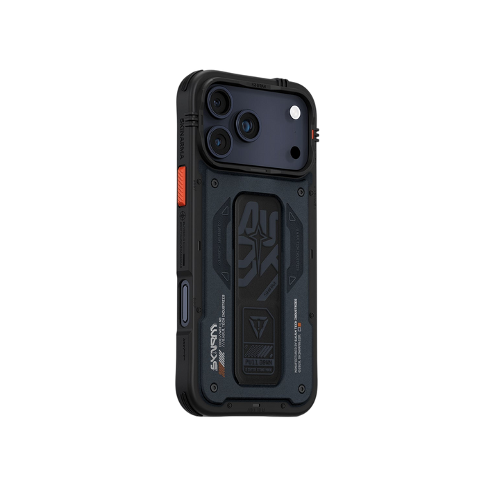 Skinarma Aegis Mag-Charge Grip-Stand Case for iPhone 17 Pro Max - Navy #color_navy