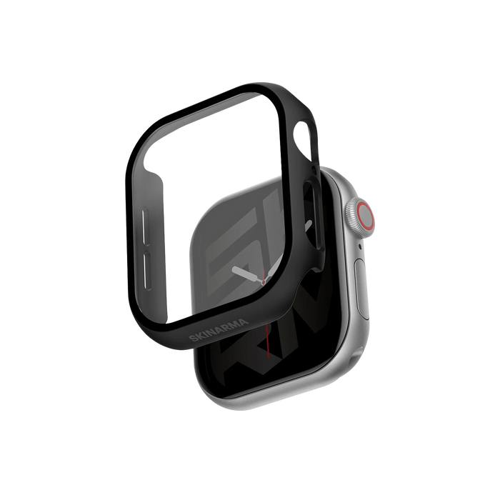 Skinarma GADO Slim Case with 9H Clear Screen Protector for Apple Watch Series 10 42mm